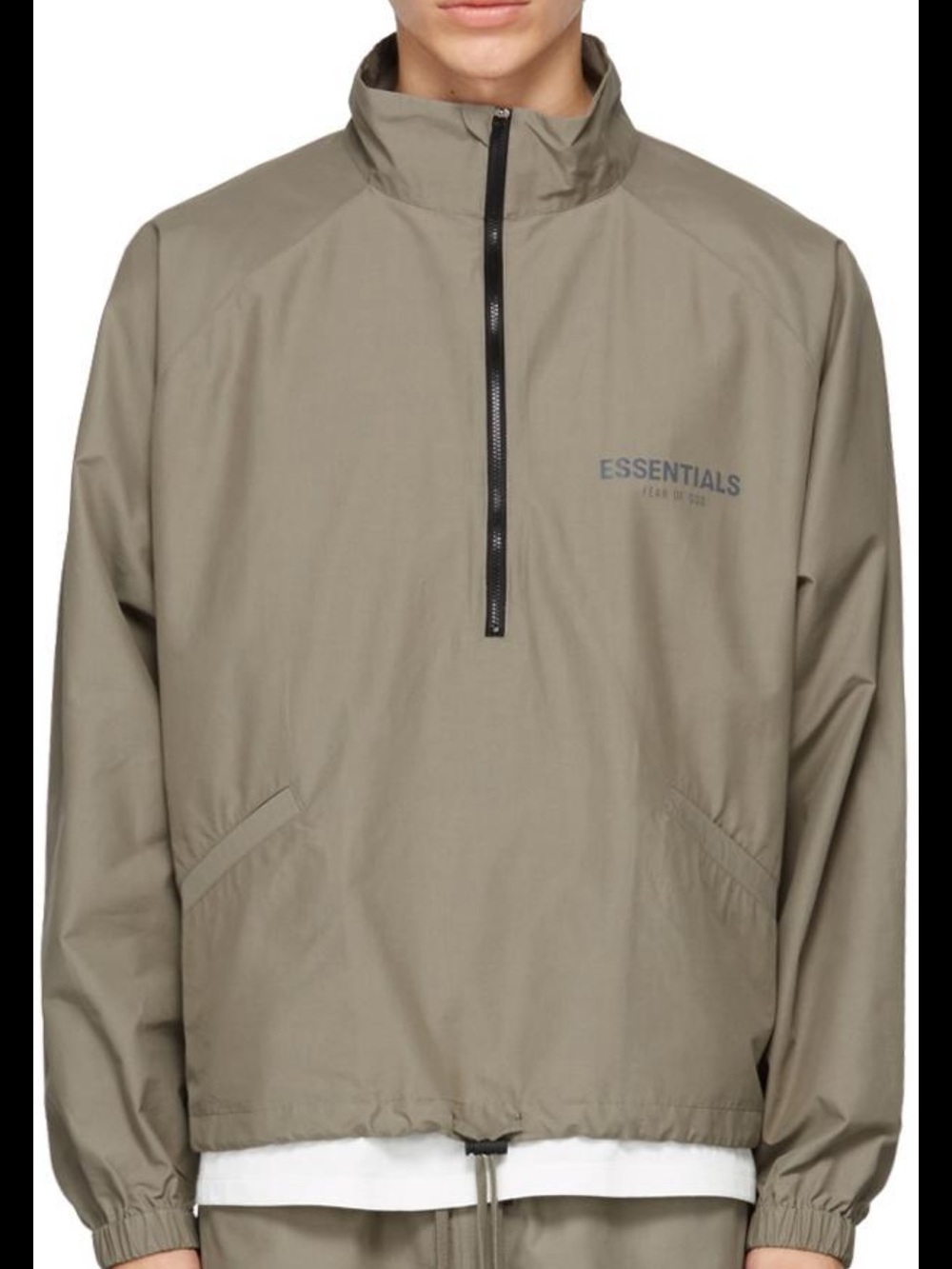 Essentials half-zip pullover